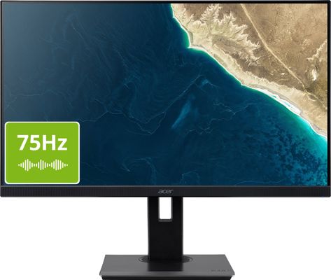  monitor Acer B227Qbmiprzx (UM.WB7EE.006) szélesvásznú kijelző 21,5 hüvelyk 16:9 hdmi vga dp