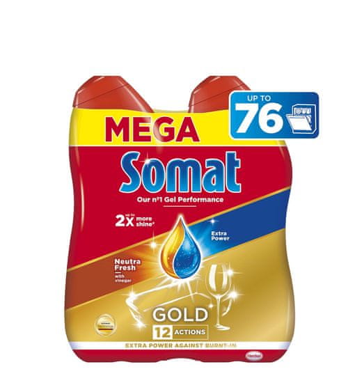 Somat Gold Gel Neutra Fresh 2x684 ml