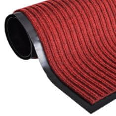 Greatstore Piros PVC Lábtörlő 90 x 120 cm
