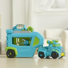 Transformers Rescue Bot autó Hoist utánfutóval