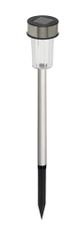 TimeLife Napelemes lámpa készlet, 10 db a csomagolásban, 4,8x36 cm, rozsdamentes acél