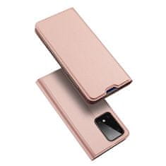 Dux Ducis Skin Pro bőr könyvtok Samsung Galaxy S20 Ultra, rózsaszín