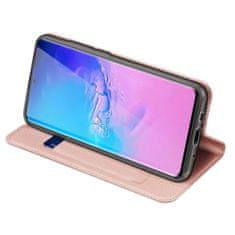 Dux Ducis Skin Pro bőr könyvtok Samsung Galaxy S20 Ultra, rózsaszín