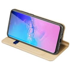 Dux Ducis Skin Pro bőr könyvtok Samsung Galaxy S20 Ultra, arany