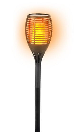 GRUNDIG Természetes tüzet utánzó napelemes kerti lámpa 77x12 cm