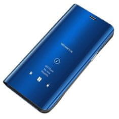 MG Clear View könyv tok Samsung Galaxy S10 Lite, kék