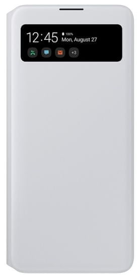 SAMSUNG EF-EA715PW S View Wallet Galaxy A71, fehér
