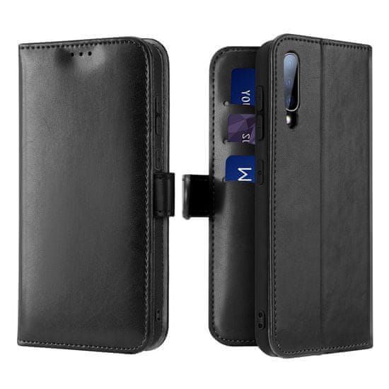 Dux Ducis Kado bőr könyvtok Samsung Galaxy A50 / A50s / A30s, fekete