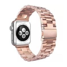 BStrap Stainless Steel Boston szíj Apple Watch 38/40/41mm, Rose Gold