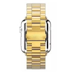 BStrap Stainless Steel Boston szíj Apple Watch 42/44/45mm, Gold