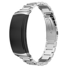 BStrap Stainless Steel szíj Samsung Gear Fit 2, silver