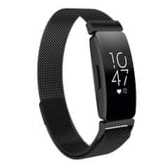 BStrap Milanese (Small) szíj Fitbit Inspire, black