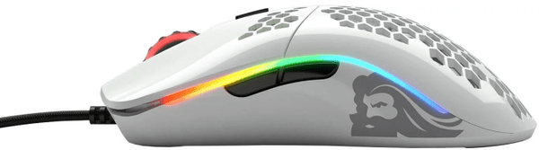 Glorious Model O- gamer egér, fehér (GOM-WHITE) 6 gomb, makrók, ergonómia, RGB háttérvilágítás, 12 000 DPI, PixArt PMW3360