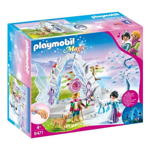 Playmobil Kristálykapu a téli világához, Crystal Palace, 73 darab
