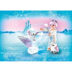 Playmobil Hercegnő jég virág , Kristálypalota, 14 darab