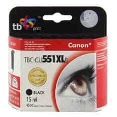TB print Tinta. kazetta TB compat. a Canon CLI-551XL fekete készülékkel, Tinta. kazetta TB compat. a Canon CLI-551XL fekete készülékkel