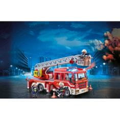 Playmobil Tűzoltóautó létrával, Tűzoltók, 14 db
