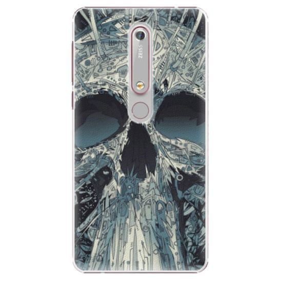 iSaprio Abstract Skull műanyag tok Nokia 6.1