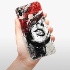iSaprio Sketch Face szilikon tok Huawei P20 Lite