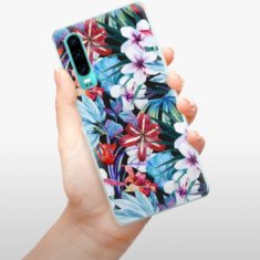 iSaprio Tropical Flowers 05 szilikon tok Huawei P30