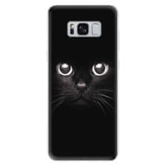 iSaprio Black Cat szilikon tok Samsung Galaxy S8