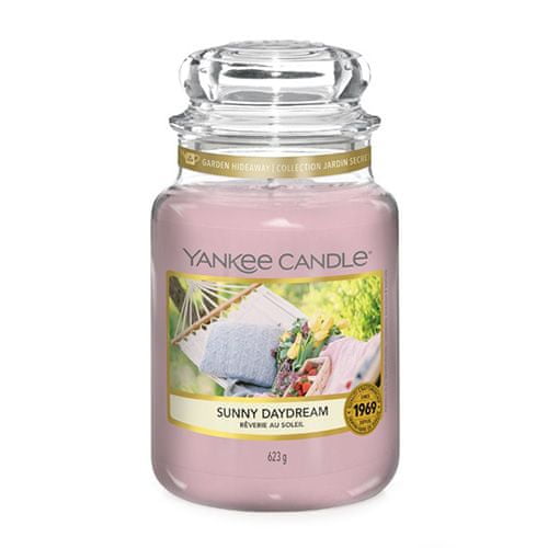 Yankee Candle Gyertya egy üvegedénybe a Yankee gyertyát, Egy napsütéses napon álmodik, 623 g