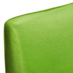 shumee 4 db zöld szabott nyújtható székszoknya