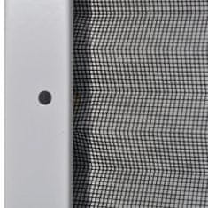 Greatstore pliszé ablak szúnyogháló alumíniumból 80 x 100 cm