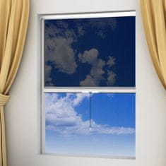 Greatstore Fehér rolós ablak szúnyogháló 140 x 170 cm