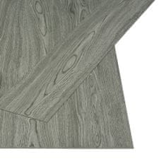 shumee szürke öntapadós PVC padlódeszkák 4,46 m² 3 mm