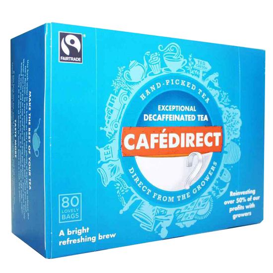Cafédirect Kenya koffein mentes fekete tea, 80x2g