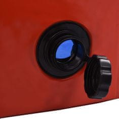 shumee összehajtható piros PVC kutyamedence 160 x 30 cm