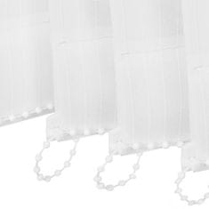 Greatstore 120x180 cm fehér szövetű függőleges ablakredőny