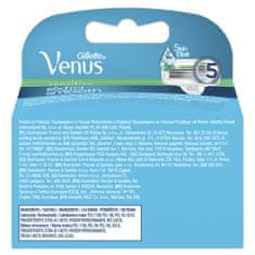 Gillette Venus Sensitive Extra Smooth csere borotvafej, 4 db