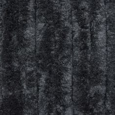 shumee antracitszürke zsenília rovarfüggöny 100 x 220 cm