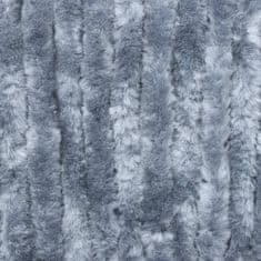 shumee ezüstszínű zsenília rovarfüggöny 100 x 220 cm