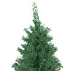 shumee zöld műkarácsonyfa LED fényekkel 500 cm