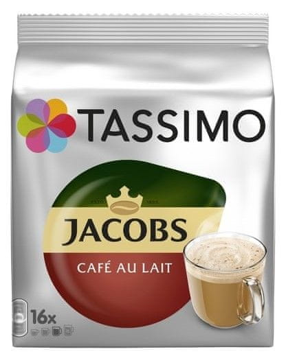 Tassimo T-Disc Jacobs Cafe au Lait Kávékapszula, 16 db