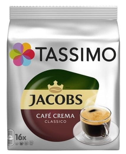 Tassimo T-Disc Caffe Crema Kávékapszula, 16 db