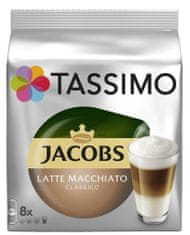 Tassimo T-Disc Latte Macchiato Kávékapszula, 8 db