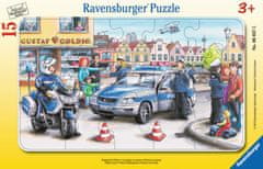 Ravensburger Puzzle Police 15 darab