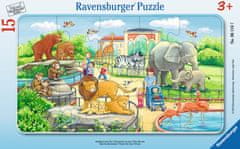 Ravensburger Puzzle Állatkerti látogatás 15 darab
