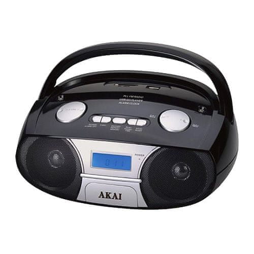 Akai rádió kazettás lejátszó, 9204790 | APRC-106, CD-vel és BT-vel