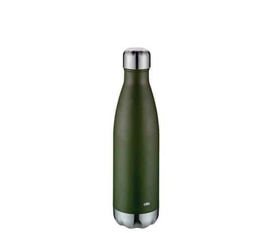 Cilio Thermo palack ELEGANTE 500ml, zöld, matt