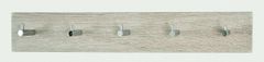 Mørtens Furniture Avenio fali fogas, 57 cm, tölgy / króm