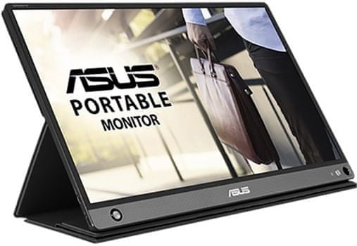 monitor Asus ZenScreen Go MB16AHP (90LM04T0-B01170) hordozható IPS kijelző 