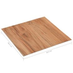 shumee 20 db világos fa öntapadó PVC padlólap 1,86 m²