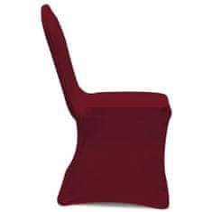 Greatstore 24 db burgundi vörös sztreccs székszoknya
