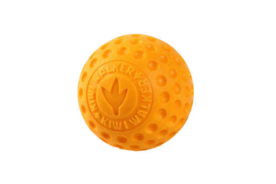 KIWI WALKER Úszó labda TPR műanyagból narancssárga, 7 cm