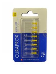 Curaprox Prime Refill 09 fogköztisztító kefe - 4,0 mm / sárga 8 db - csere